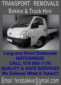 K.I Bakkie Hire - 078 989 1176 photo 2
