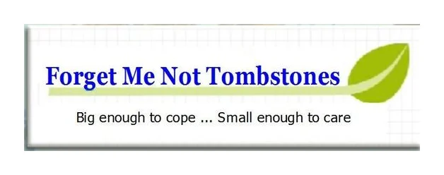 Forget me not Tombstones logo