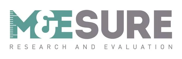 M&ESURE Research and Evaluation logo