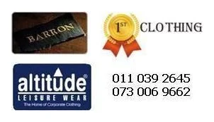 Barron Clothing @ 1st Clothing logo