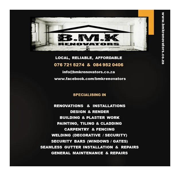 BMK Renovators logo
