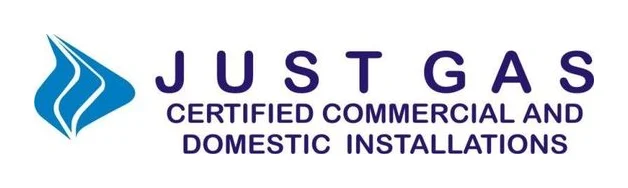 Just Gas & Warm Fires logo