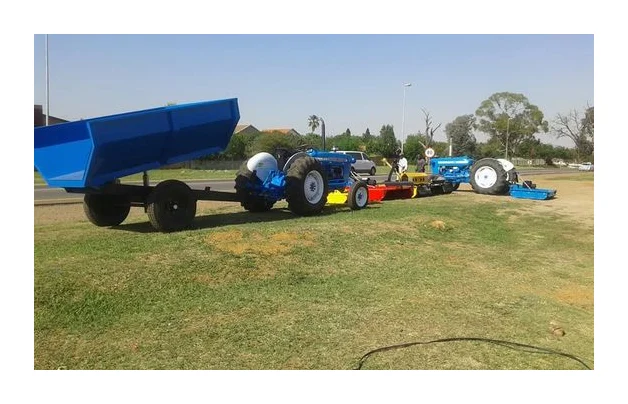 Dragon farming equipment & Bozin's engineerin logo