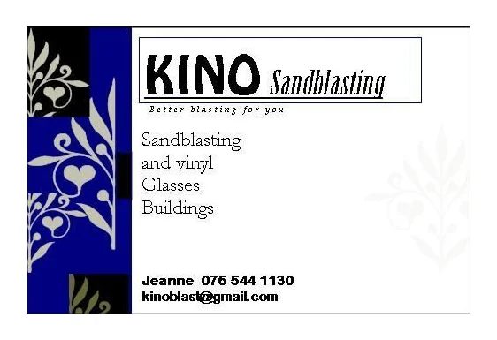 KINO Sandblasting logo