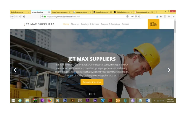 Jet Max Suppliers logo