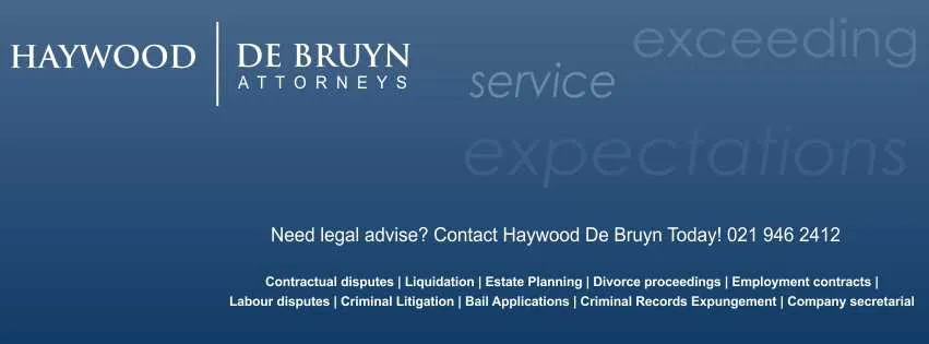 Haywood De Bruyn Attorneys photo 1