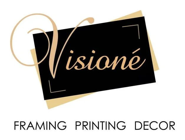 VISIONE Framing printing decor logo