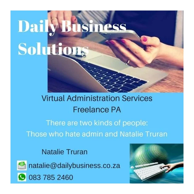 A Daily Business Solutions Typing Service logo