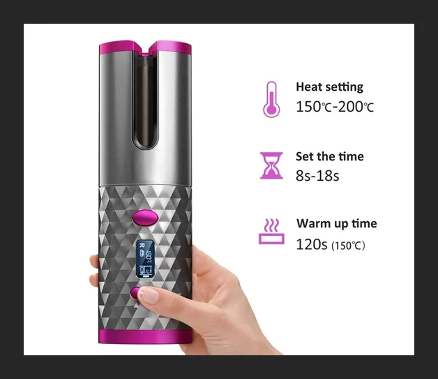 CurlyQueen Curling Iron logo
