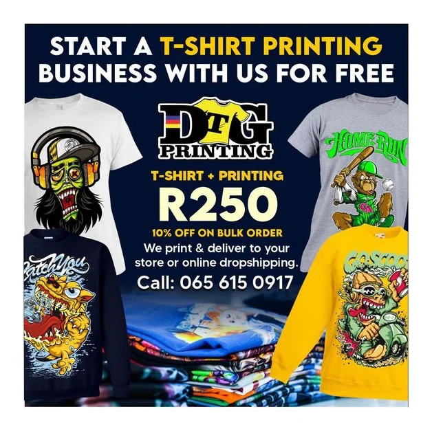 DTG Printing SA logo