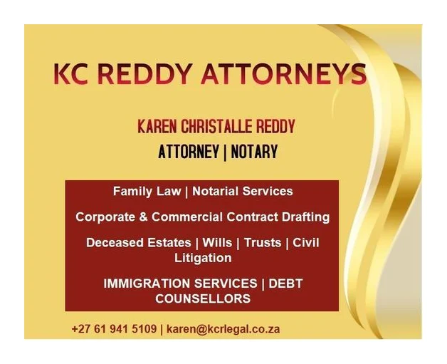 KC REDDY ATTORNEYS logo