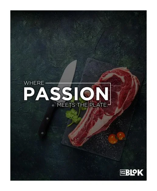 Off the Blok Catering logo