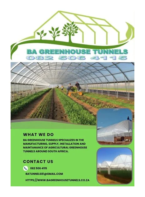 Mpumalanga Greenhouse Tunnels 0825064115 logo