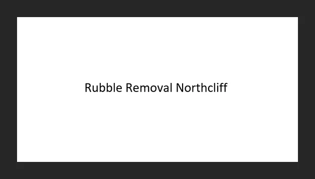 Rubble Removal Northcliff logo