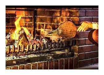 Fireplace bellows / Braai blaasbalke logo