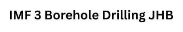 IMF 3 Borehole Drilling JHB logo