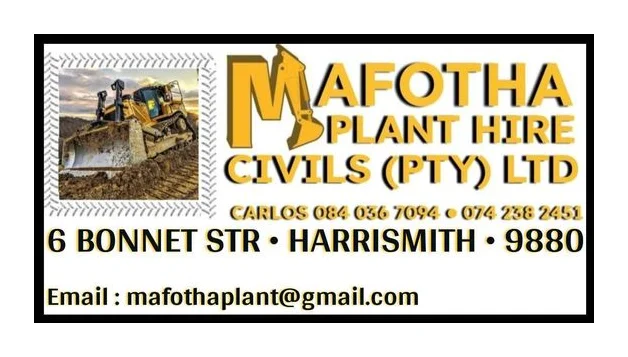 Mafotha Plant Hire Civils logo