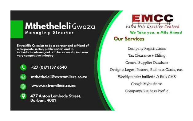 Extra Mile Creative Centred (EMCC) logo