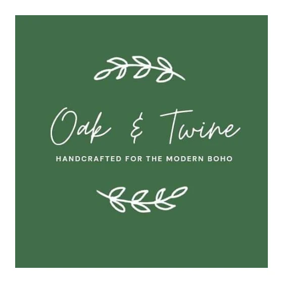Oak and Twine Macramé logo