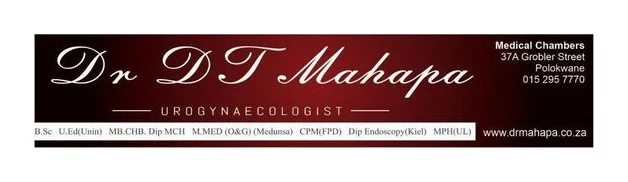 D T Mahapa_UroGynaecologist in Polokwane logo