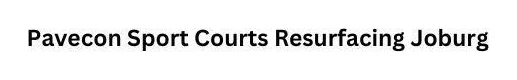 Pavecon Sport Courts Resurfacing Joburg logo