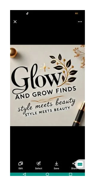 Glow and grow finds logo