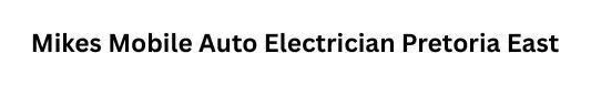 Mikes Mobile Auto Electrician Pretoria East logo